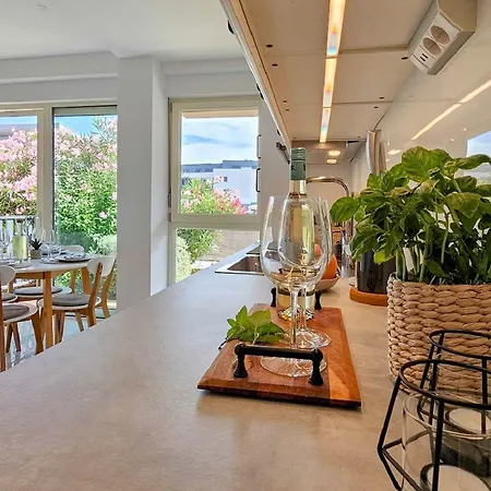 Luxus Nur 300 Meter Zum Strand Mit Pool, Liegen, Grill, Privatparkplatz *